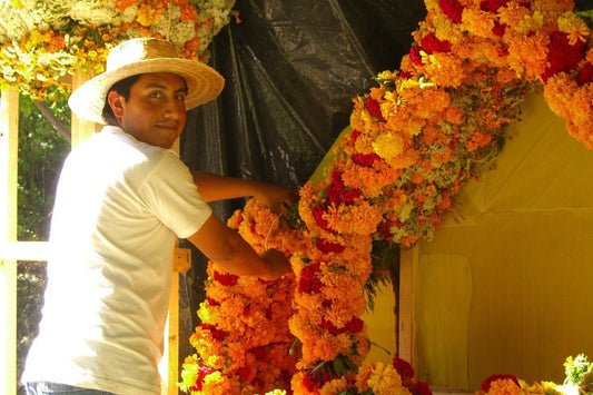 Local color from Day of the Dead in Oaxaca - Abrazo Style Shop