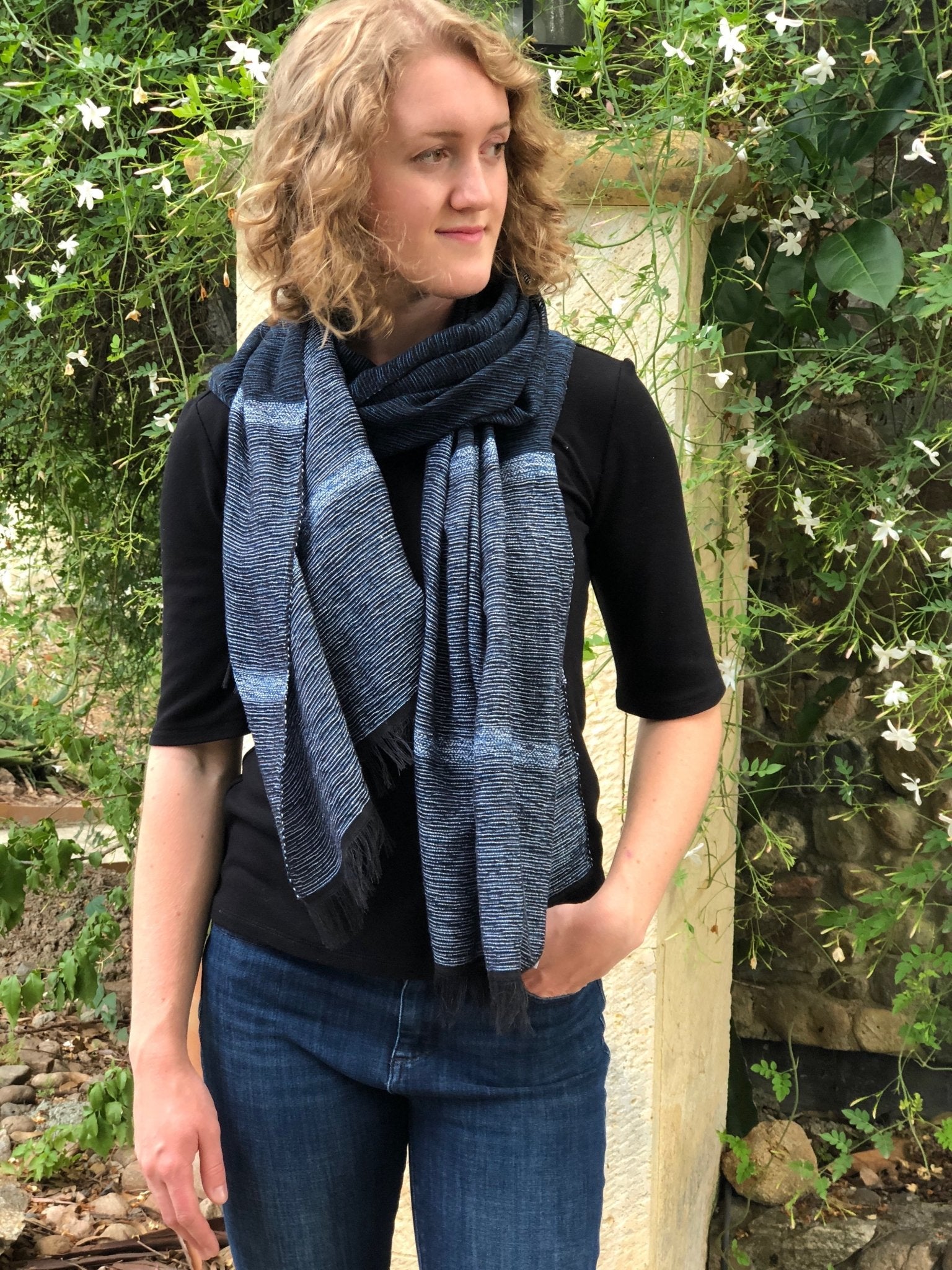 Cabo scarf - Midnight - Abrazo Style Shop