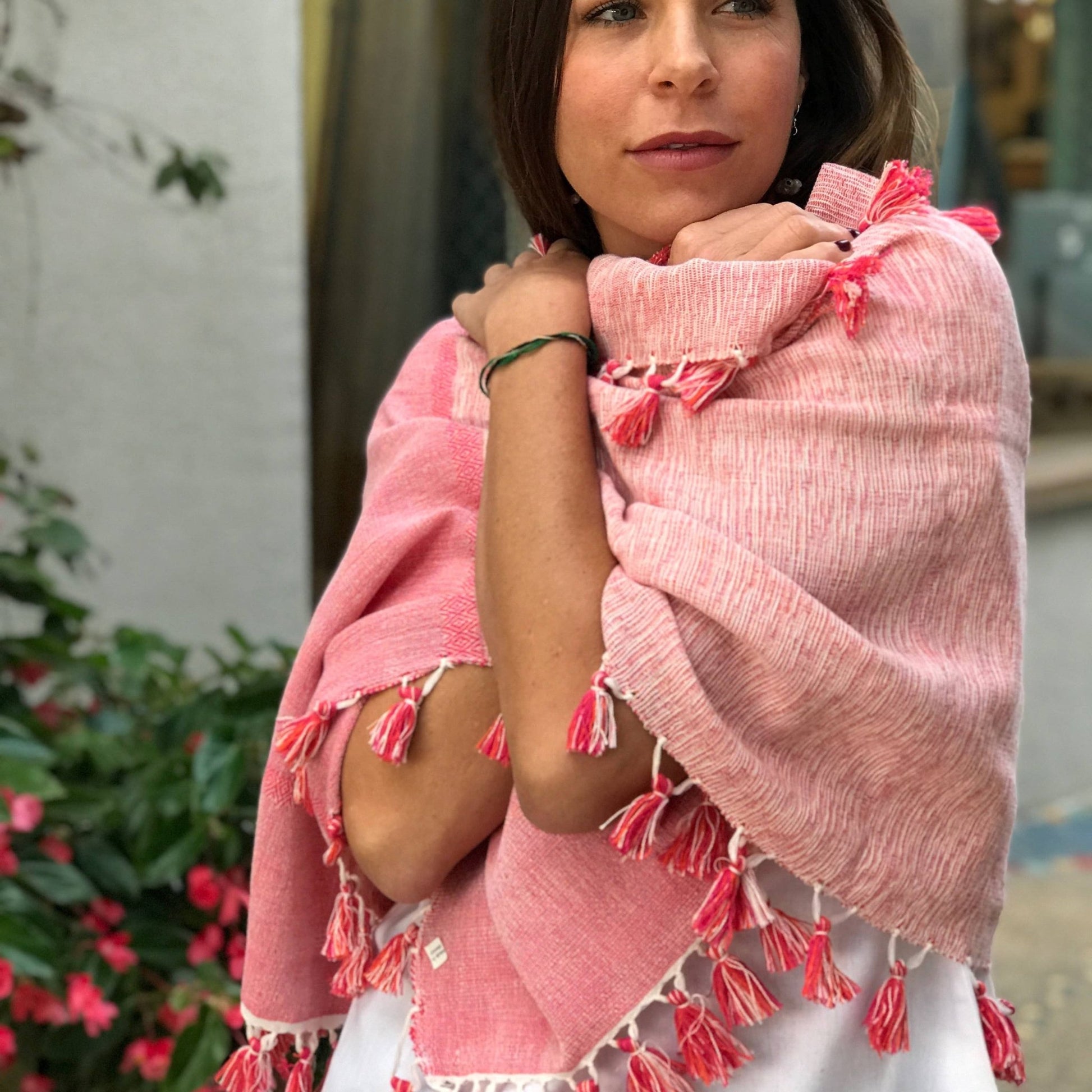 Lila Tassel Summer Wraps - Abrazo Style Shop