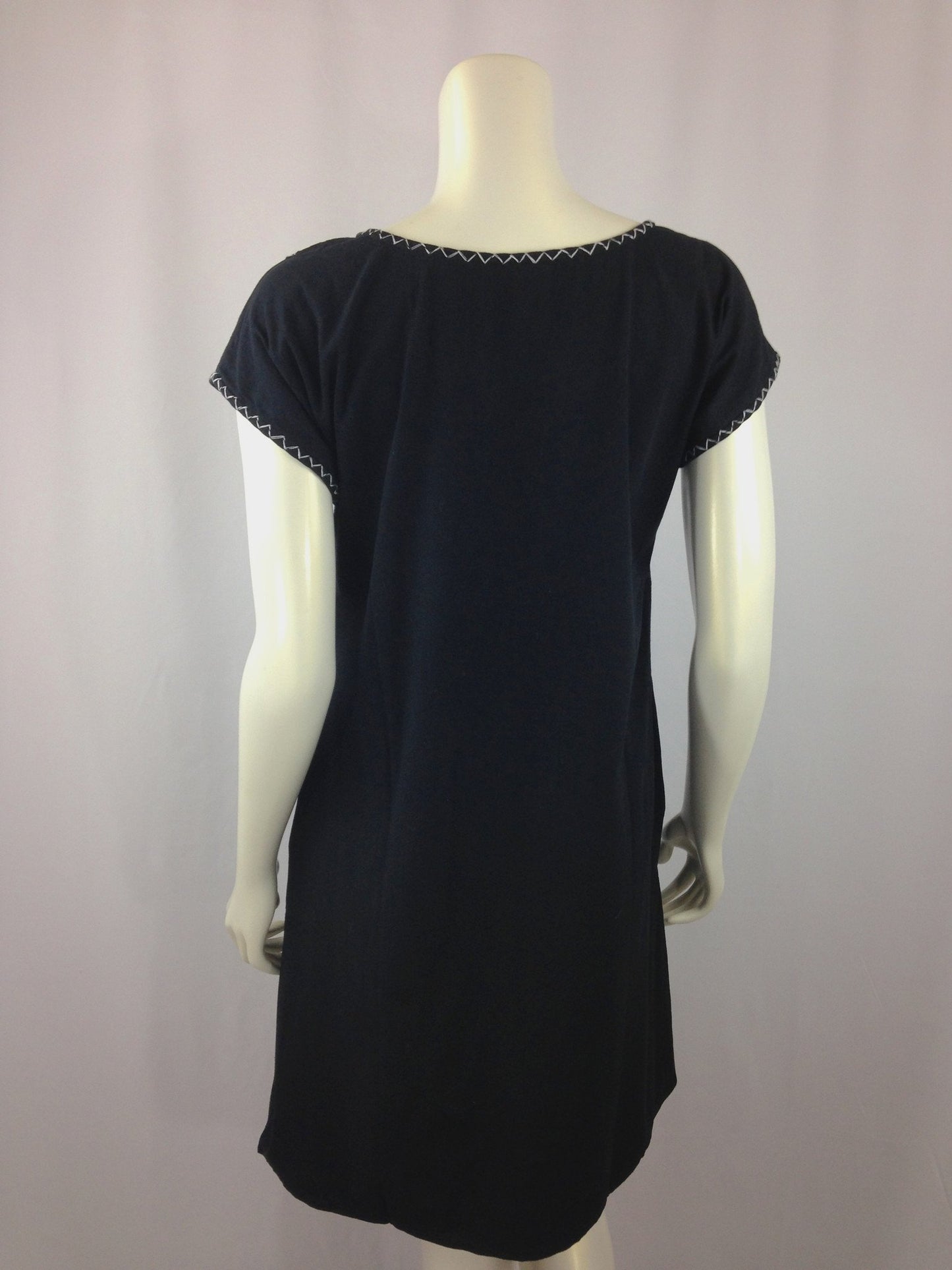 Lilia - black salt and pepper dress - Abrazo Style Shop