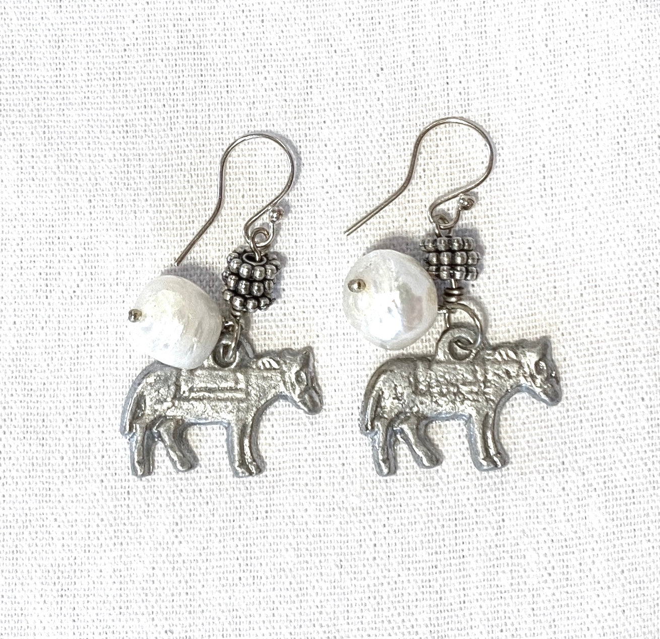 Cristina Milagro Pearl Earrings