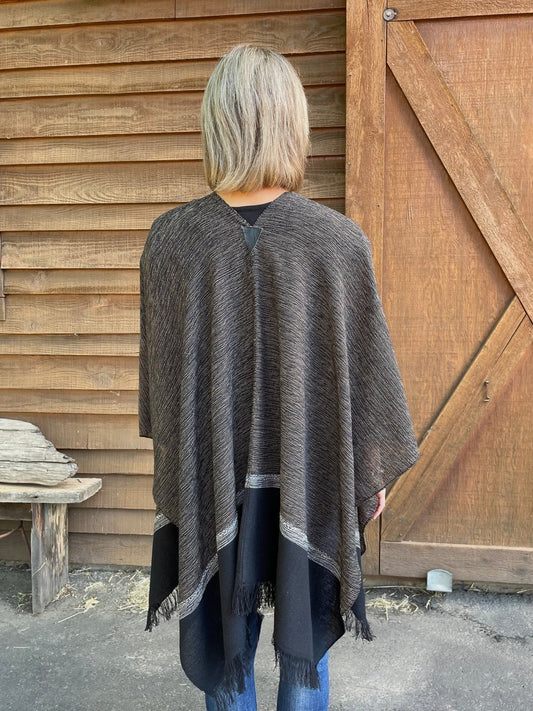 Catalina Cinnamon / Black Wrap - Abrazo Style Shop