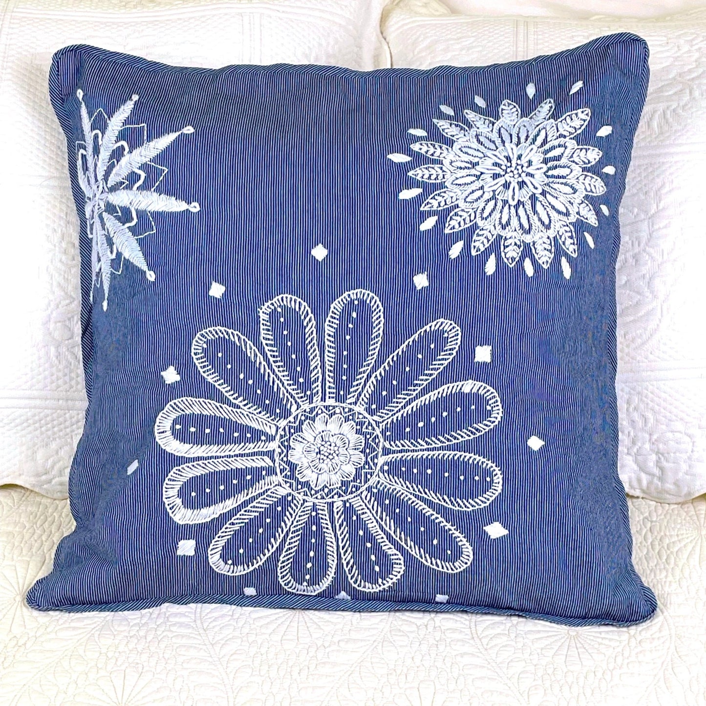 Dahlia Floral Pillow Covers - Abrazo Style Shop