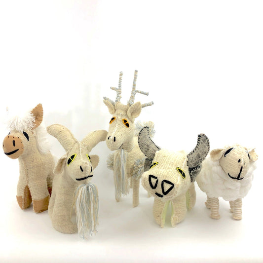 Highlands Animals - natural colors - Abrazo Style Shop