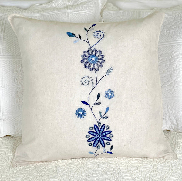 Hortencia Floral Pillow Covers - Abrazo Style Shop