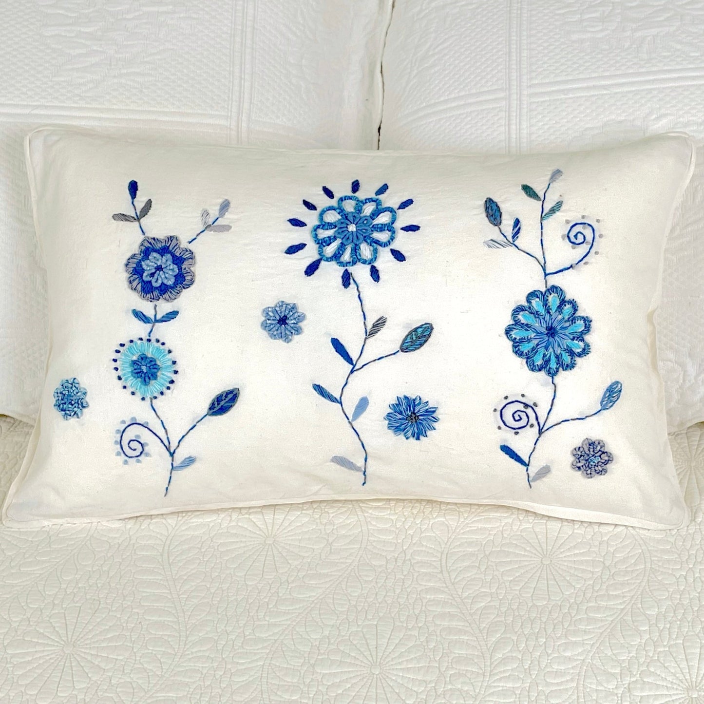 Hortencia Floral Pillow Covers - Abrazo Style Shop