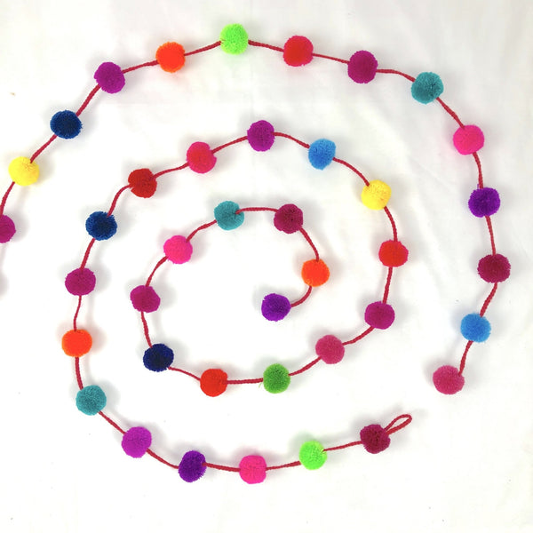Pompom Chain 3 pack - Abrazo Style Shop