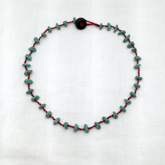 Santa Ana turquoise necklace - Abrazo Style Shop