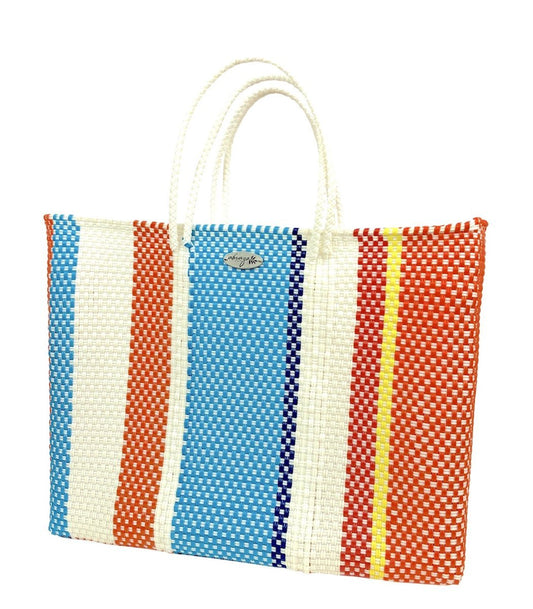 Santa Barbara Large Tote - short handle - Abrazo Style Shop