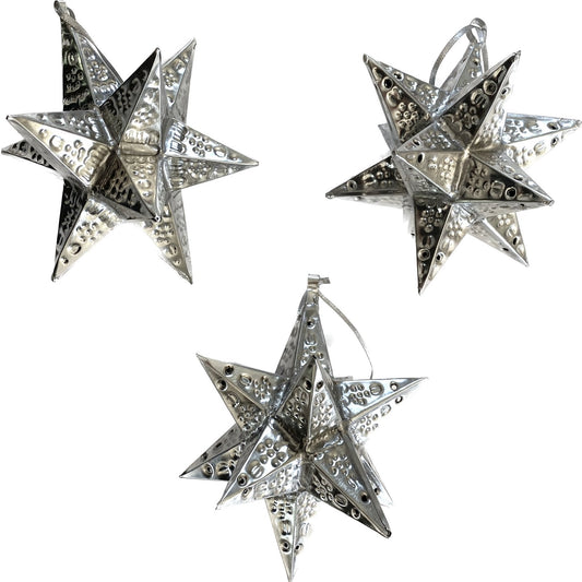 Three Dimensional Tin Star - Abrazo Style Shop