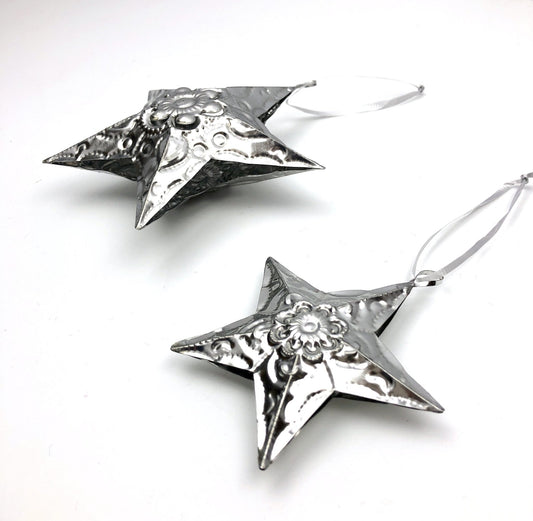 Tin 5-point Stars - Abrazo Style Shop