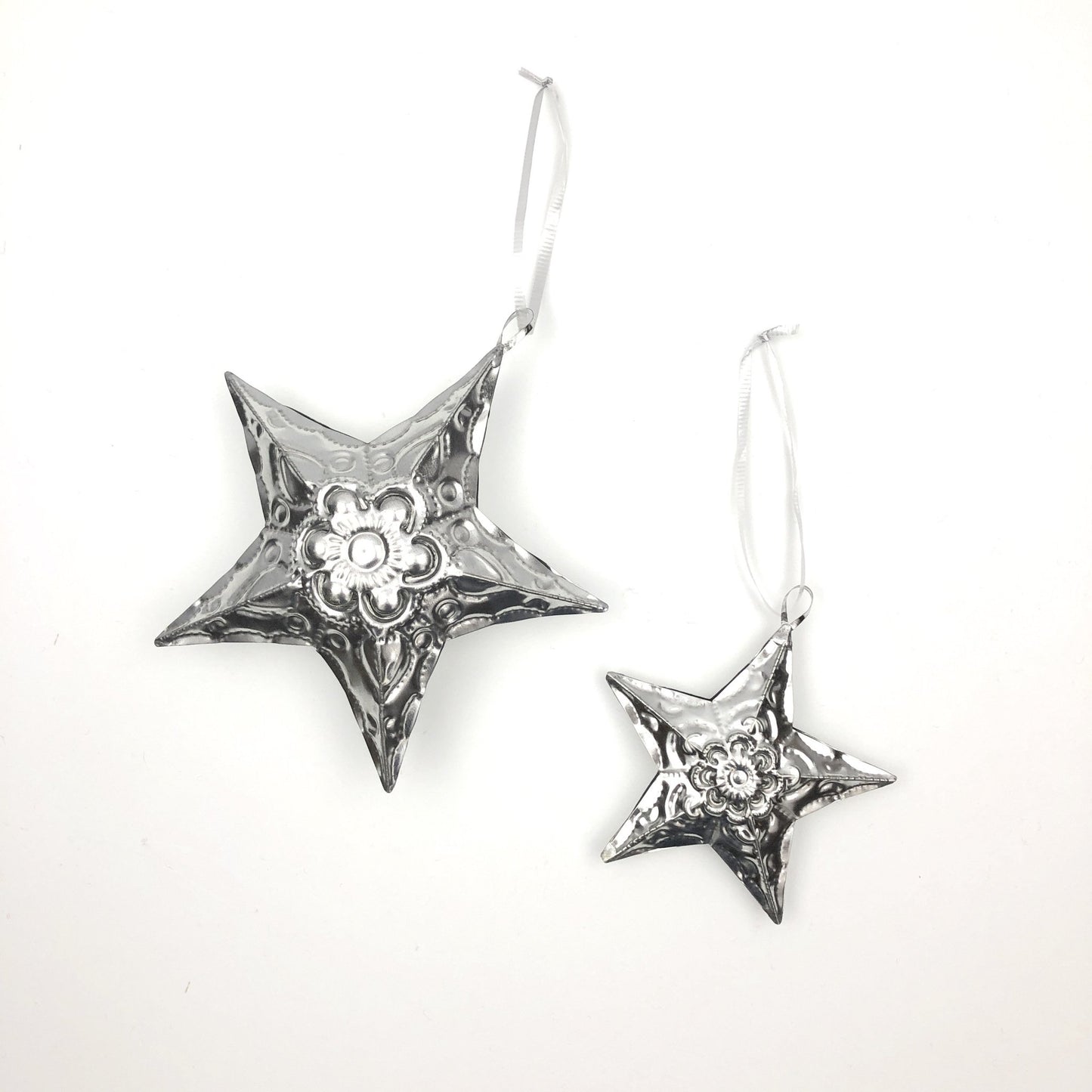 Tin 5-point Stars - Abrazo Style Shop