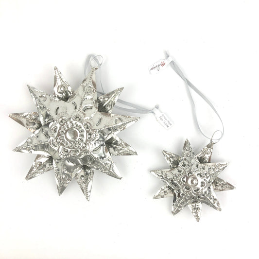 Tin Multi-point Stars - Abrazo Style Shop