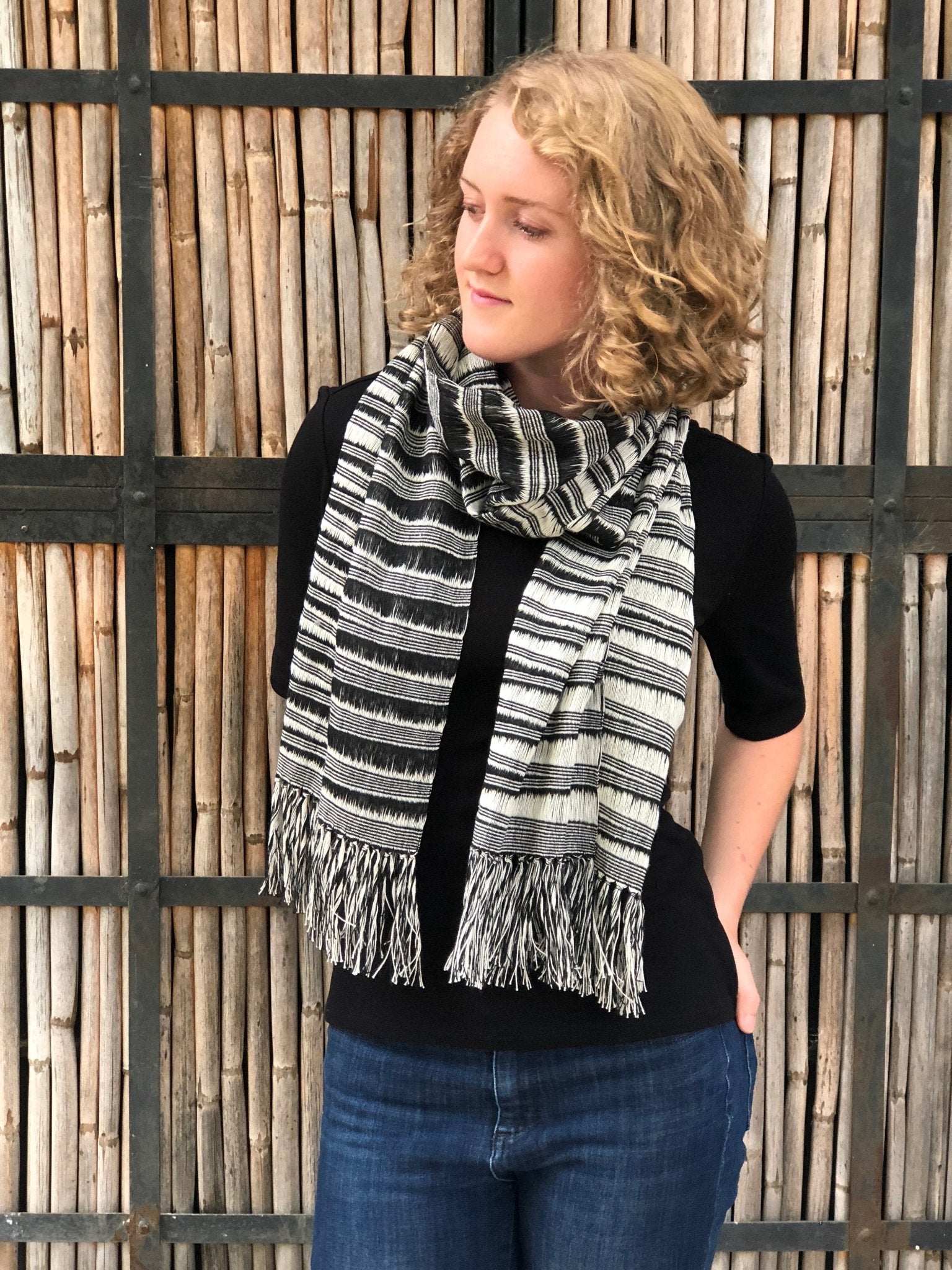 Zarita Artisan Scarf – Abrazo Style Shop